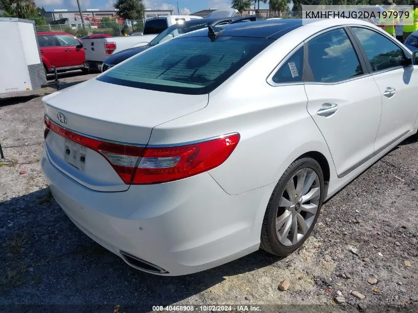 2013 Hyundai Azera Gls/Limited VIN: KMHFH4JG2DA197979 Lot: 40468908