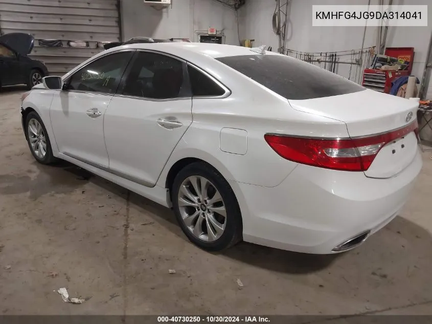 KMHFG4JG9DA314041 2013 Hyundai Azera