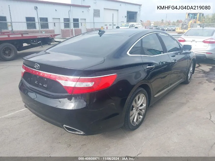 2013 Hyundai Azera VIN: KMHFG4JG4DA219080 Lot: 40808971