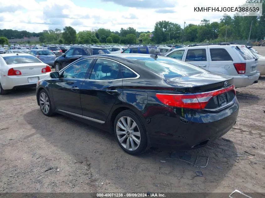 2014 Hyundai Azera Limited VIN: KMHFH4JG0EA388639 Lot: 40071238