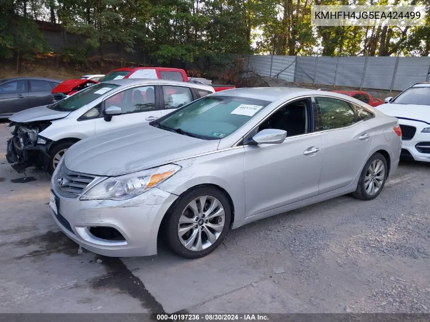 2014 Hyundai Azera Limited VIN: KMHFH4JG5EA424499 Lot: 40197236