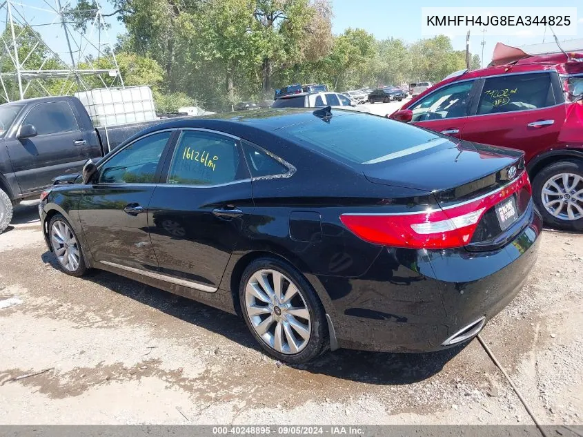 KMHFH4JG8EA344825 2014 Hyundai Azera Limited