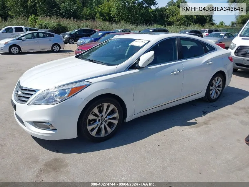 KMHFG4JG8EA343645 2014 Hyundai Azera