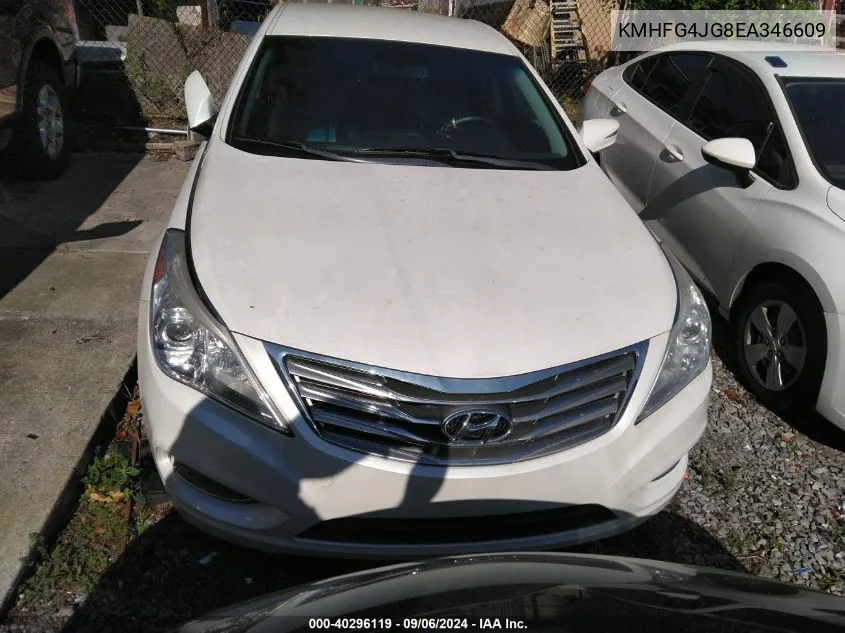 KMHFG4JG8EA346609 2014 Hyundai Azera