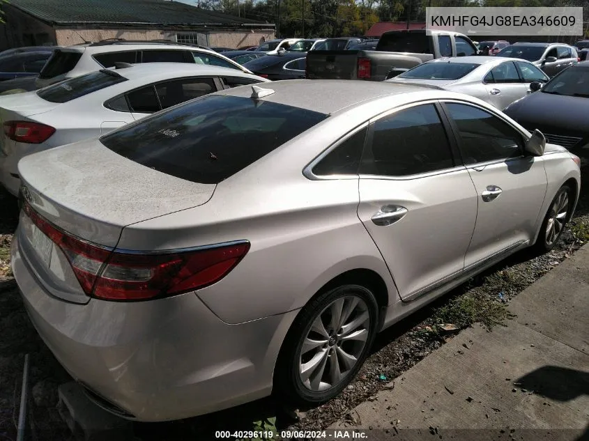 2014 Hyundai Azera VIN: KMHFG4JG8EA346609 Lot: 40296119