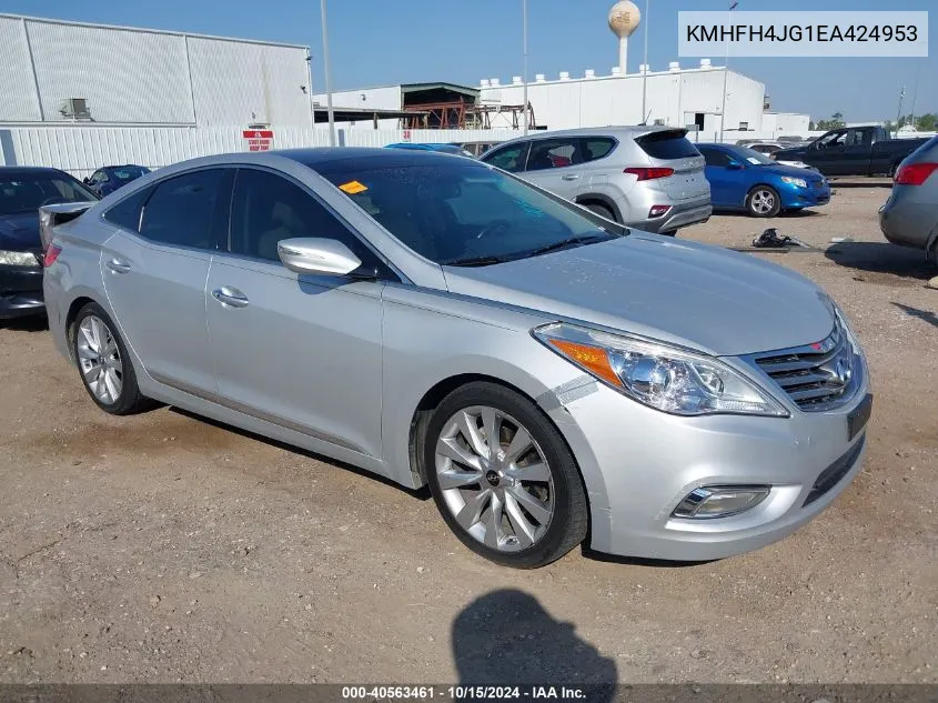 2014 Hyundai Azera Limited VIN: KMHFH4JG1EA424953 Lot: 40563461