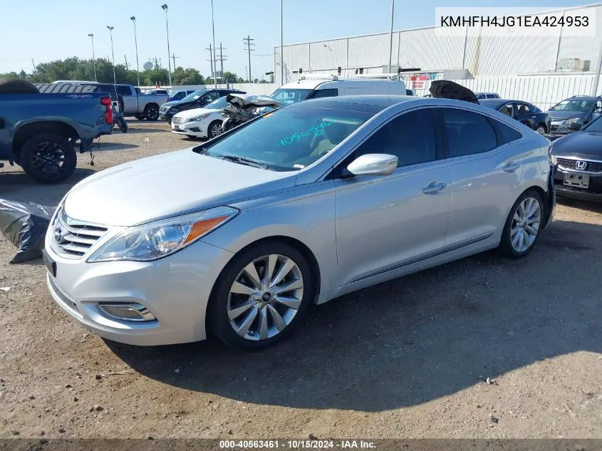 2014 Hyundai Azera Limited VIN: KMHFH4JG1EA424953 Lot: 40563461