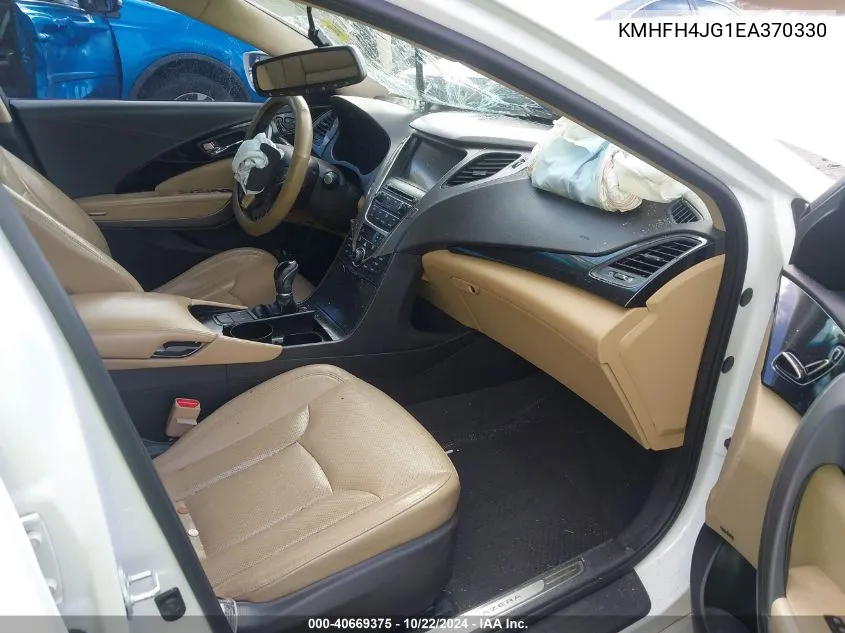 KMHFH4JG1EA370330 2014 Hyundai Azera Limited