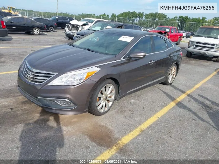 2015 Hyundai Azera Limited VIN: KMHFH4JG9FA476266 Lot: 40255575