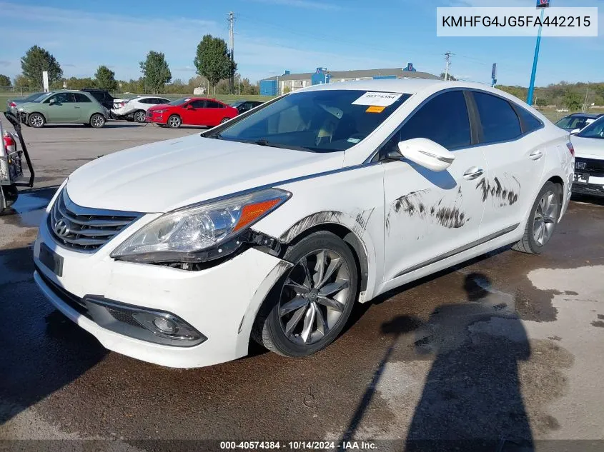 KMHFG4JG5FA442215 2015 Hyundai Azera