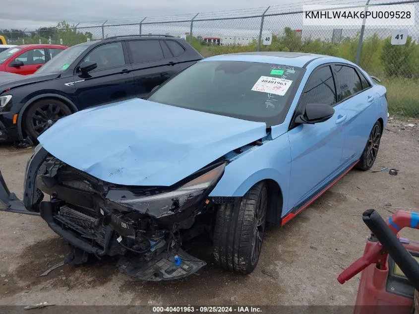 KMHLW4AK6PU009528 2023 Hyundai Elantra N