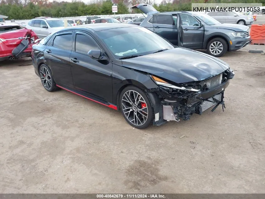 2023 Hyundai Elantra N VIN: KMHLW4AK4PU015053 Lot: 40842679