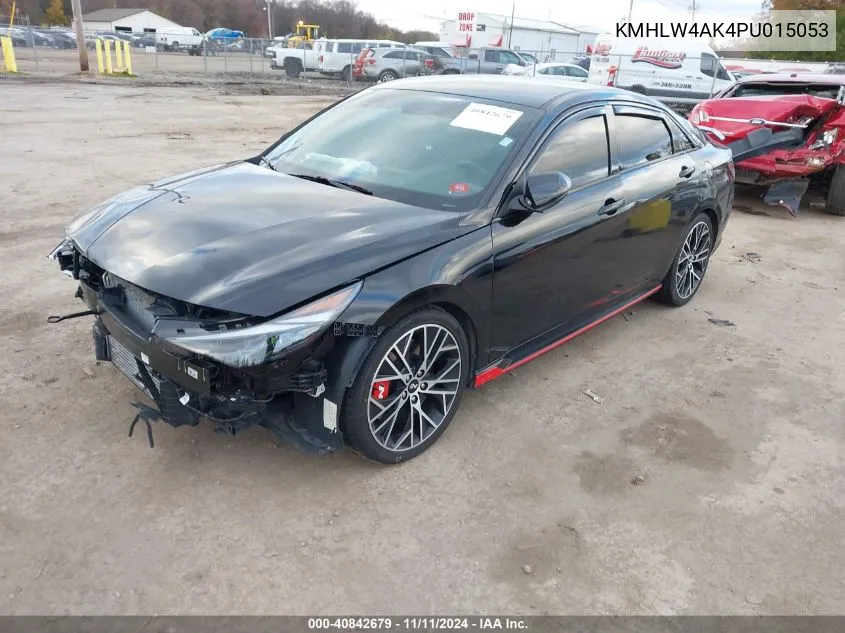 2023 Hyundai Elantra N VIN: KMHLW4AK4PU015053 Lot: 40842679