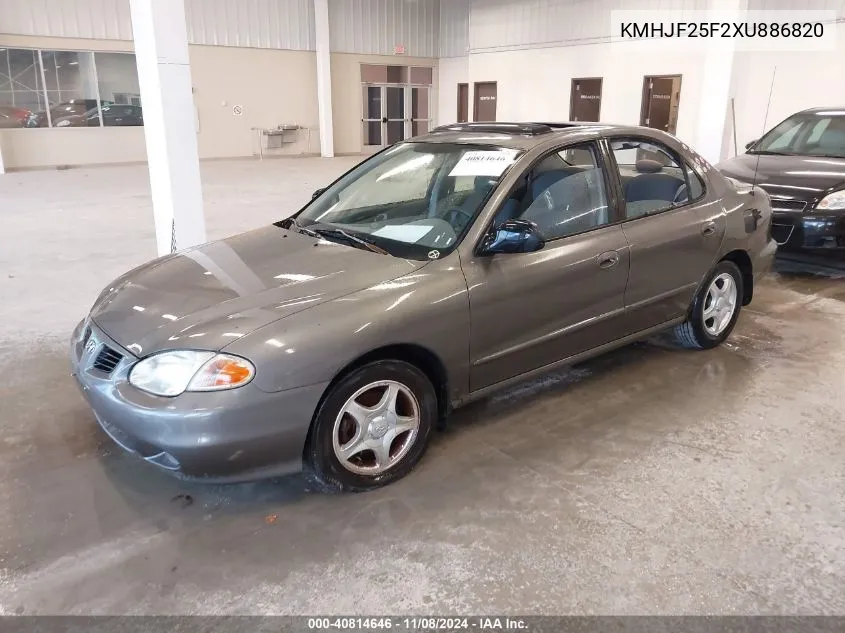 KMHJF25F2XU886820 1999 Hyundai Elantra Gl