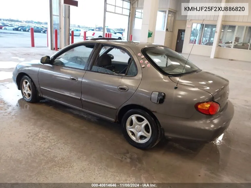 KMHJF25F2XU886820 1999 Hyundai Elantra Gl