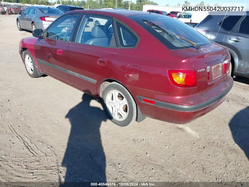 KMHDN55D42U037717 2002 Hyundai Elantra Gt