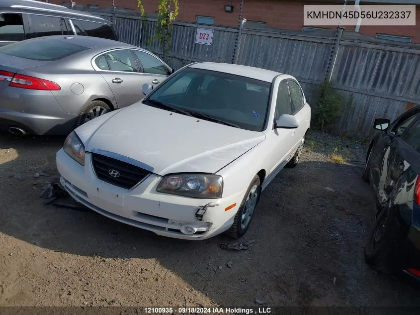 KMHDN45D56U232337 2006 Hyundai Elantra