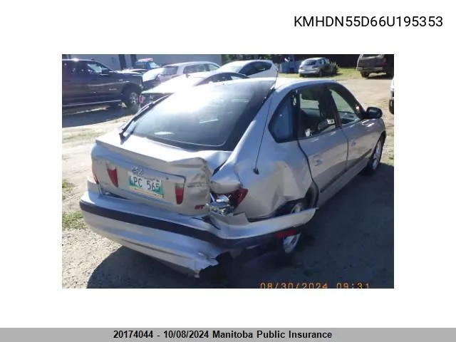 KMHDN55D66U195353 2006 Hyundai Elantra Gt