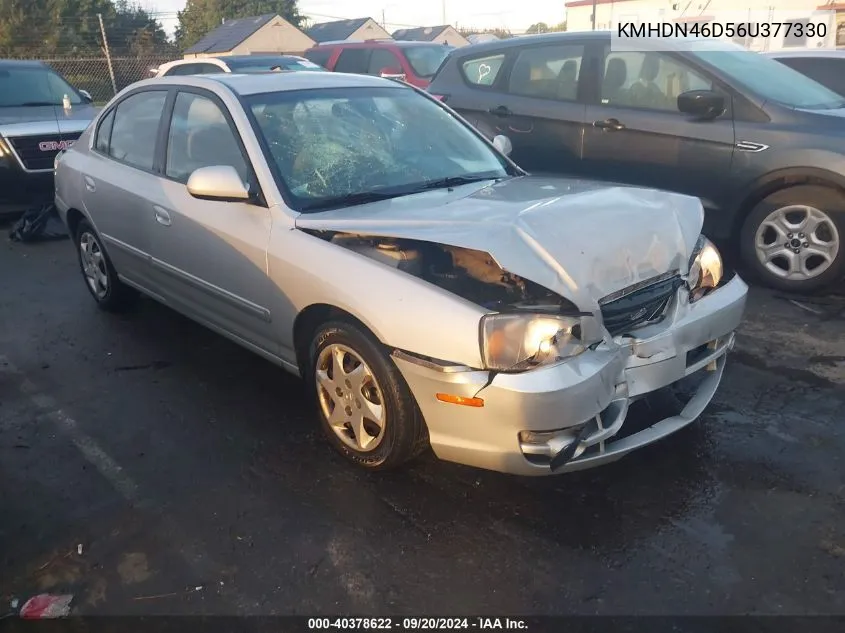 KMHDN46D56U377330 2006 Hyundai Elantra Gls/Limited