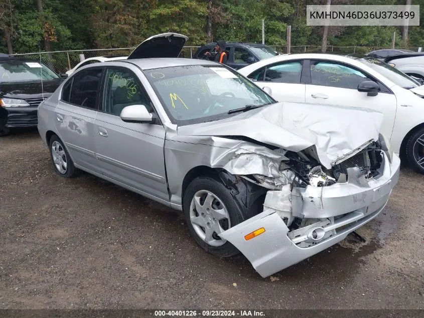 KMHDN46D36U373499 2006 Hyundai Elantra Gls/Limited