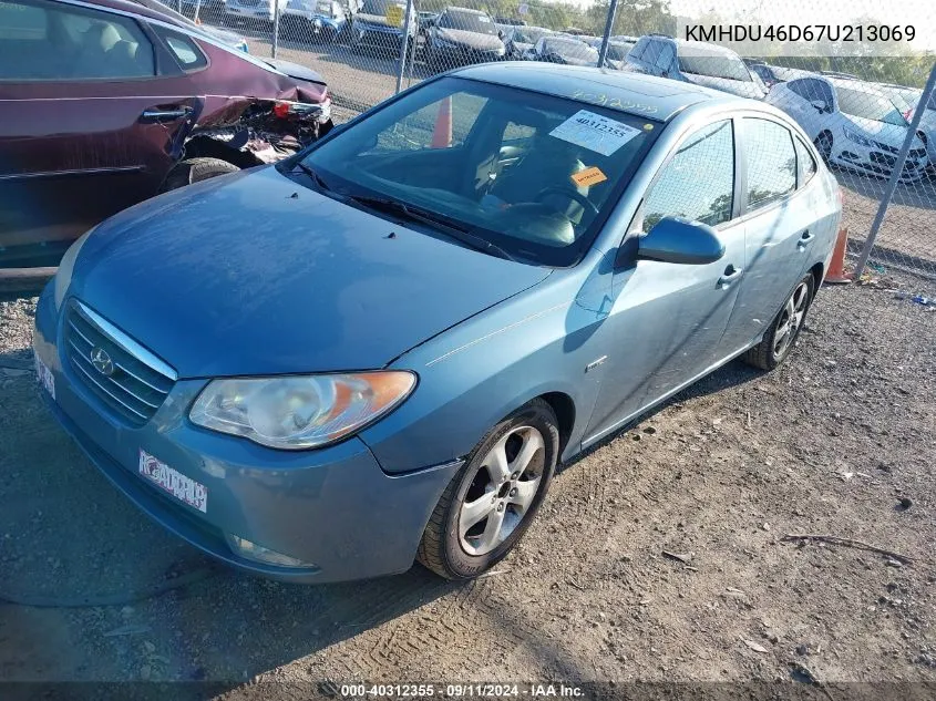 KMHDU46D67U213069 2007 Hyundai Elantra Gls/Se/Limited