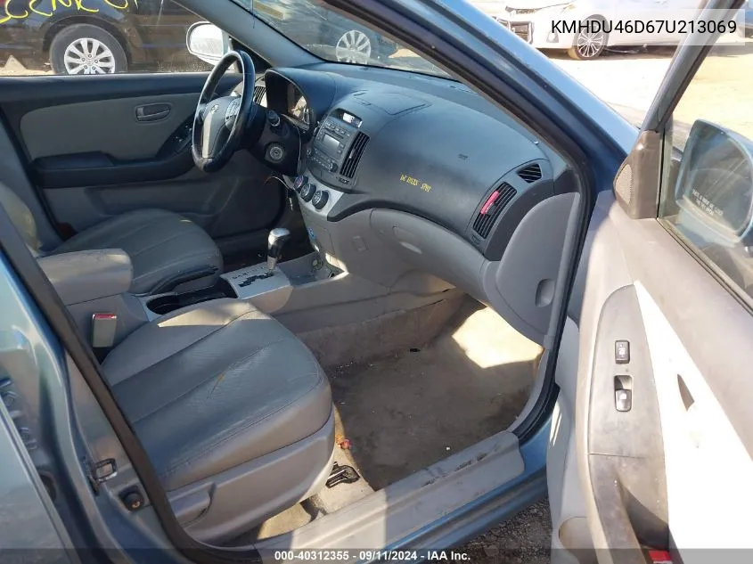 KMHDU46D67U213069 2007 Hyundai Elantra Gls/Se/Limited