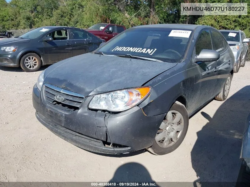 KMHDU46D77U180227 2007 Hyundai Elantra Gls/Limited/Se