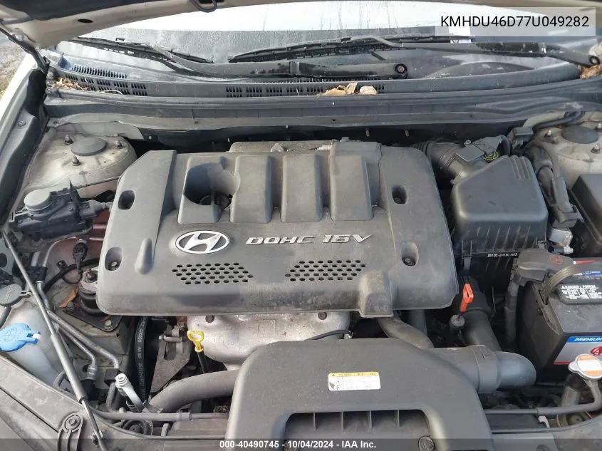 KMHDU46D77U049282 2007 Hyundai Elantra Gls/Limited/Se