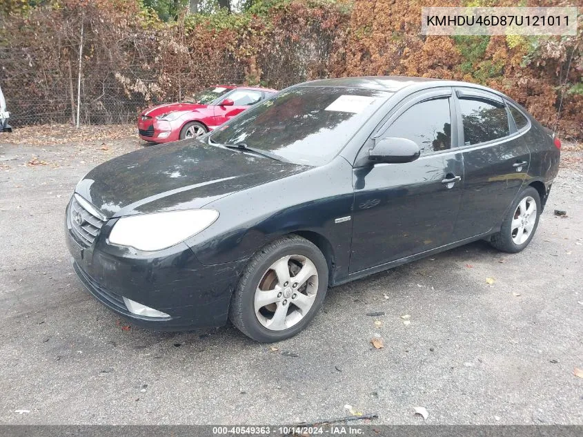 KMHDU46D87U121011 2007 Hyundai Elantra Gls/Limited/Se