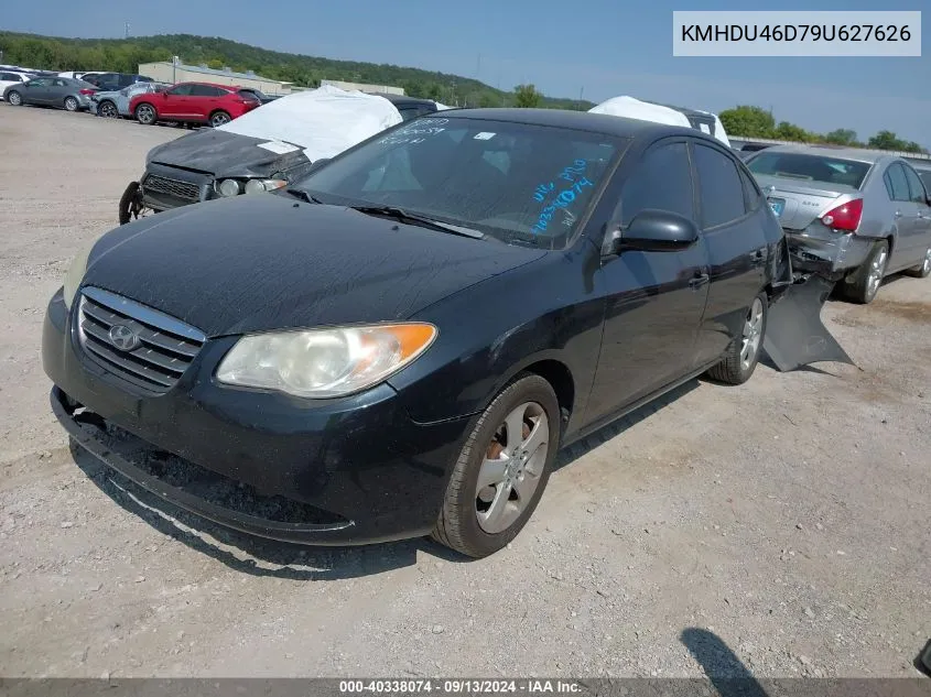 KMHDU46D79U627626 2009 Hyundai Elantra Se