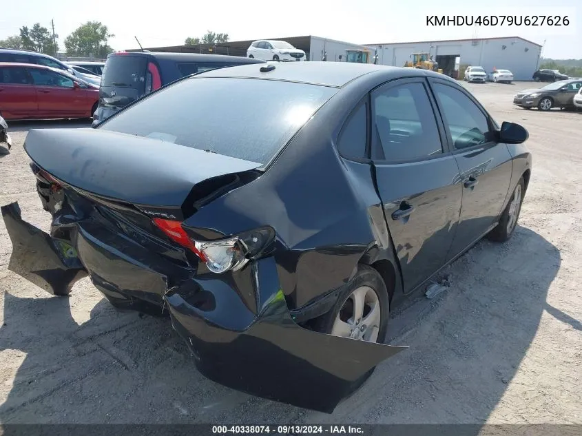 2009 Hyundai Elantra Se VIN: KMHDU46D79U627626 Lot: 40338074