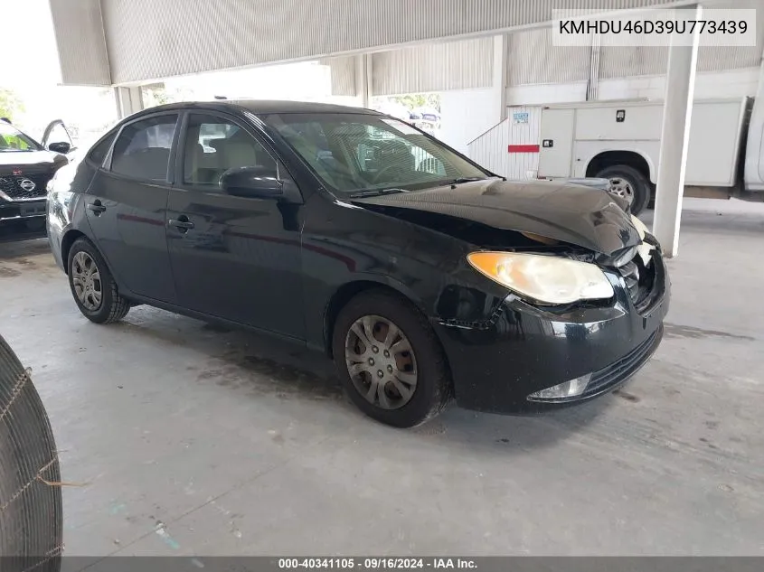 2009 Hyundai Elantra Gls VIN: KMHDU46D39U773439 Lot: 40341105