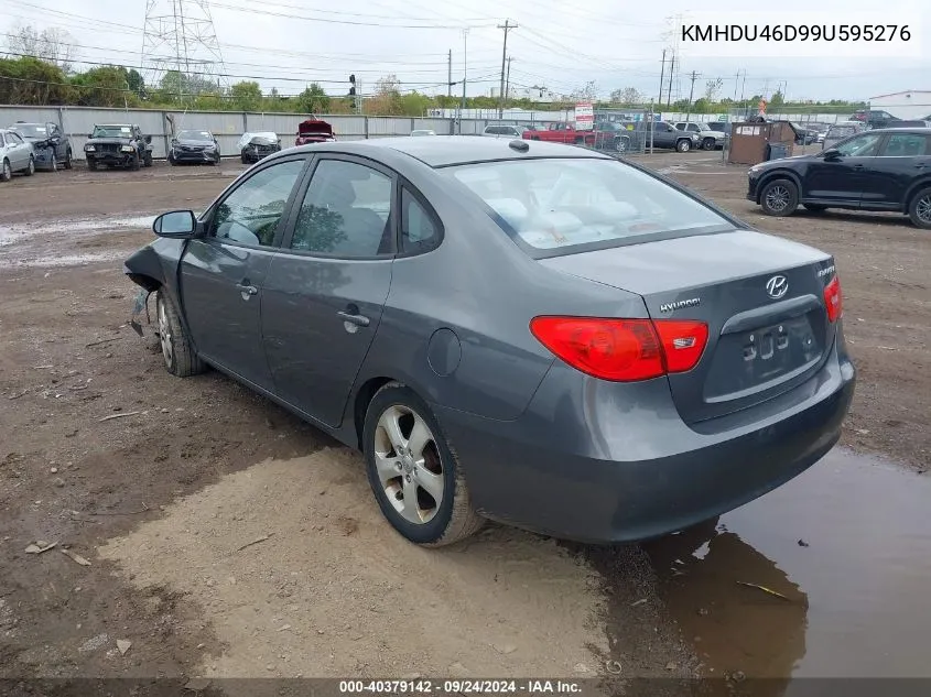 2009 Hyundai Elantra Se VIN: KMHDU46D99U595276 Lot: 40379142