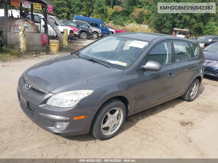 2009 Hyundai Elantra Touring VIN: KMHDC86E09U042387 Lot: 40393102