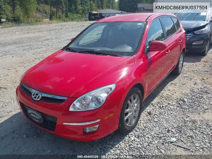 2009 Hyundai Elantra Touring VIN: KMHDC86E89U037504 Lot: 40405329