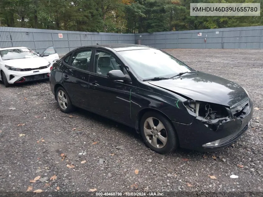 KMHDU46D39U655780 2009 Hyundai Elantra Se