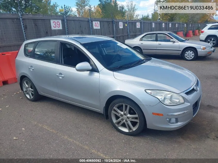 2009 Hyundai Elantra Touring VIN: KMHDC86E19U033486 Lot: 40680092