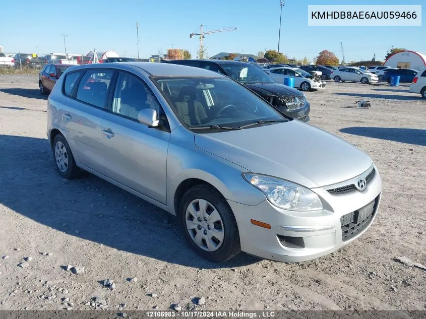 2010 Hyundai Elantra VIN: KMHDB8AE6AU059466 Lot: 12106983