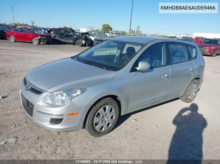 2010 Hyundai Elantra VIN: KMHDB8AE6AU059466 Lot: 12106983