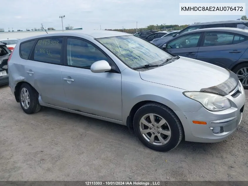 KMHDC8AE2AU076472 2010 Hyundai Elantra