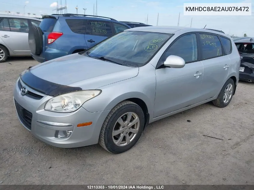 KMHDC8AE2AU076472 2010 Hyundai Elantra