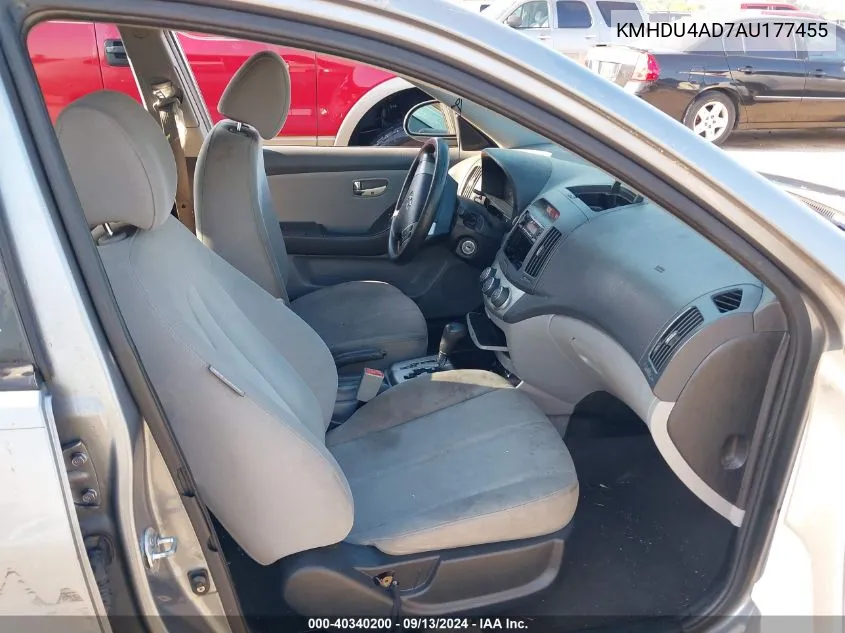 KMHDU4AD7AU177455 2010 Hyundai Elantra Gls