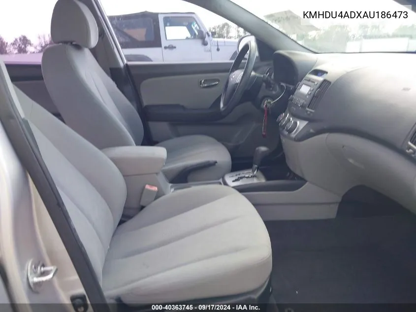 KMHDU4ADXAU186473 2010 Hyundai Elantra Gls