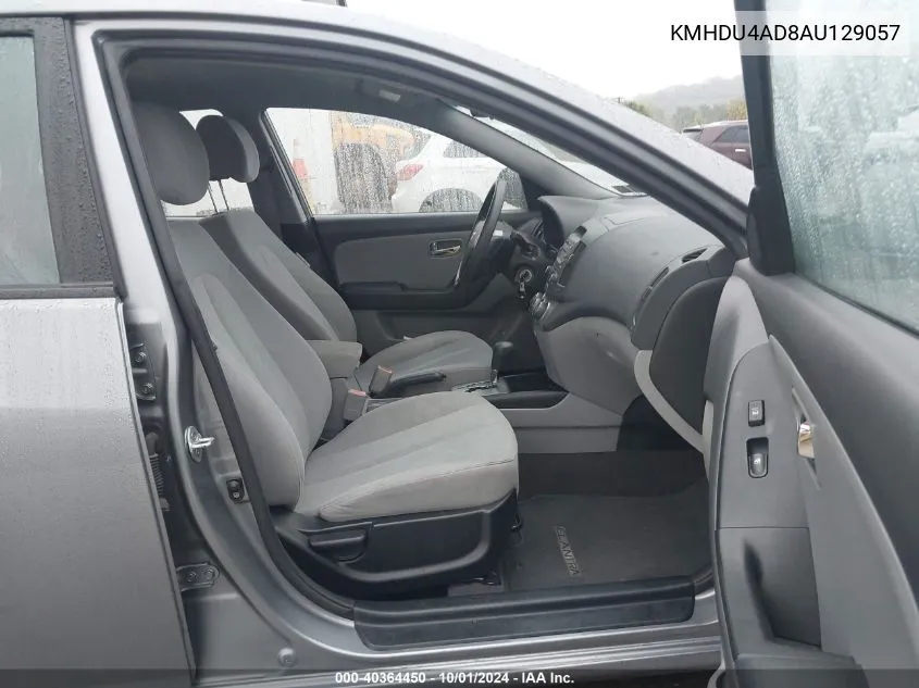 KMHDU4AD8AU129057 2010 Hyundai Elantra Gls