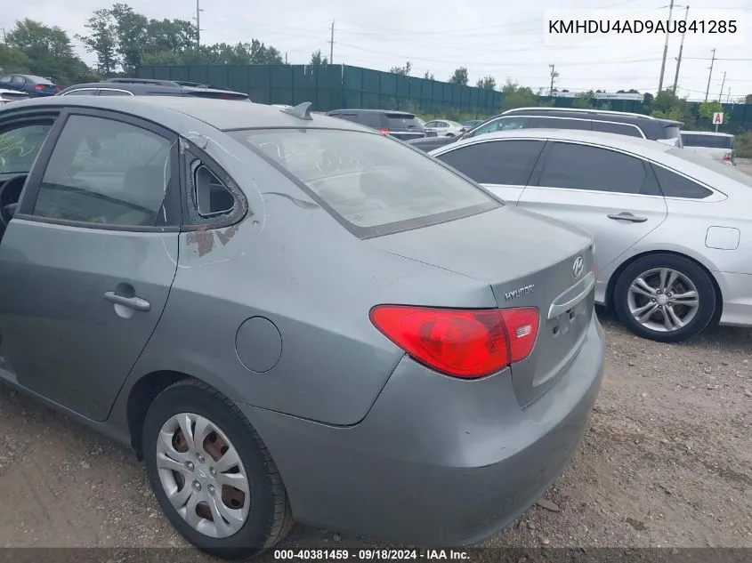 2010 Hyundai Elantra Gls VIN: KMHDU4AD9AU841285 Lot: 40381459