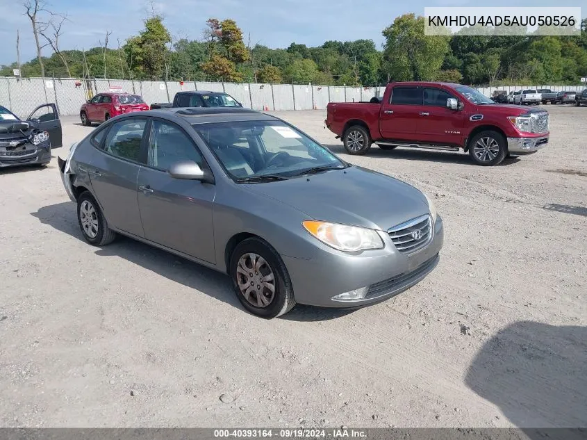 2010 Hyundai Elantra Gls VIN: KMHDU4AD5AU050526 Lot: 40393164