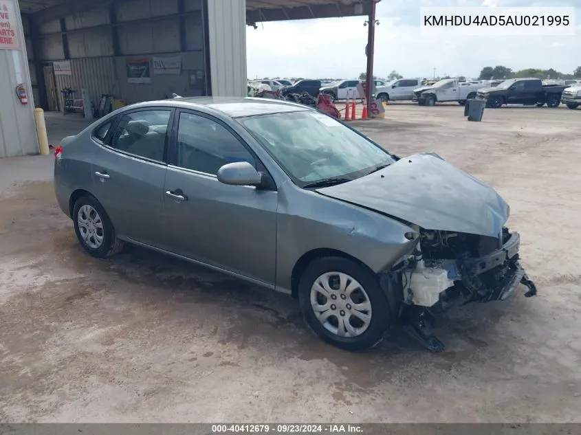 2010 Hyundai Elantra Gls VIN: KMHDU4AD5AU021995 Lot: 40412679