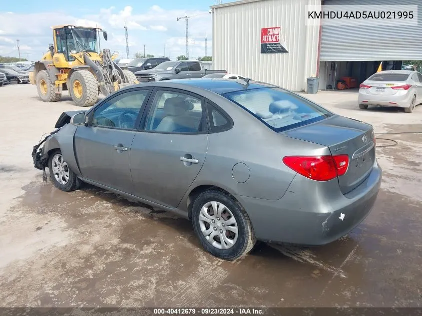 2010 Hyundai Elantra Gls VIN: KMHDU4AD5AU021995 Lot: 40412679