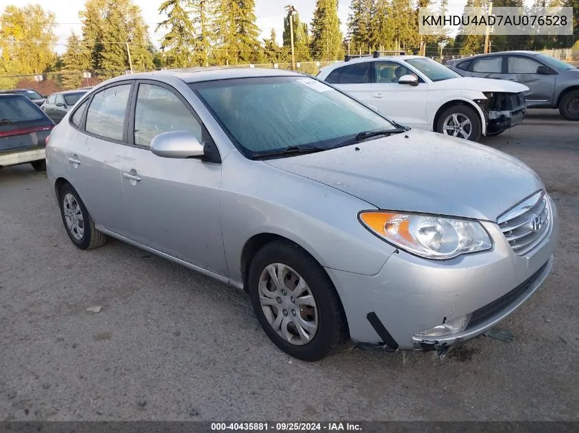 2010 Hyundai Elantra Gls VIN: KMHDU4AD7AU076528 Lot: 40435881