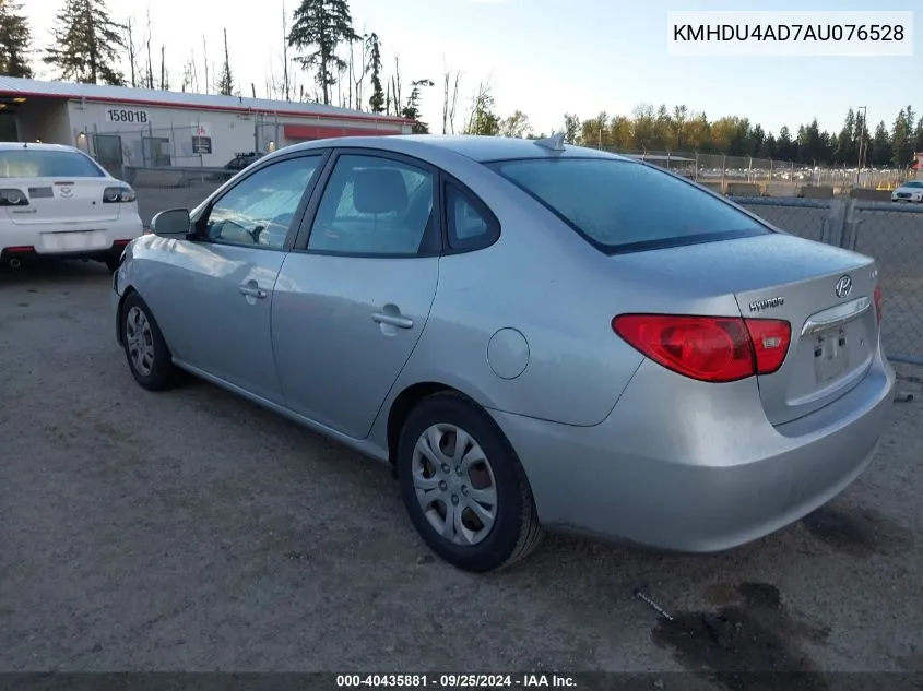 KMHDU4AD7AU076528 2010 Hyundai Elantra Gls